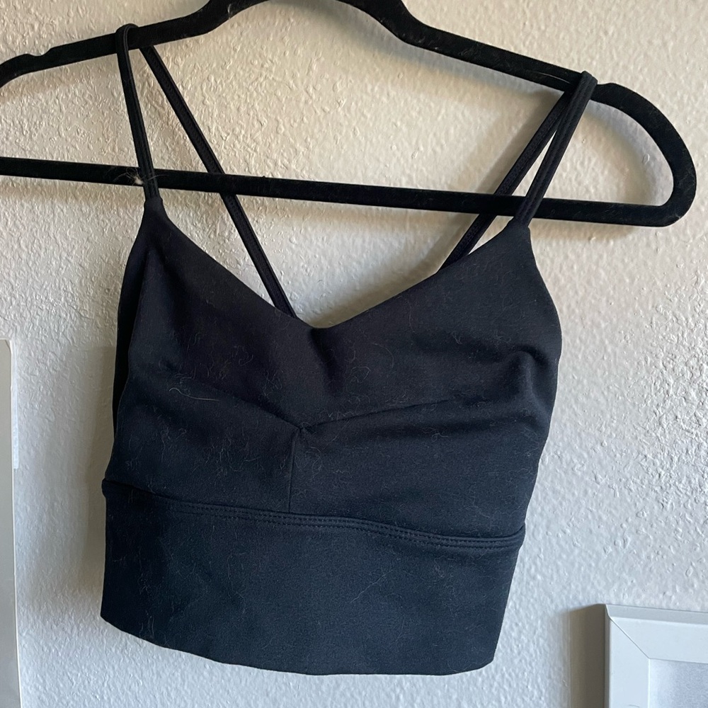 Manduka Long Line Criss Cross Back Bra